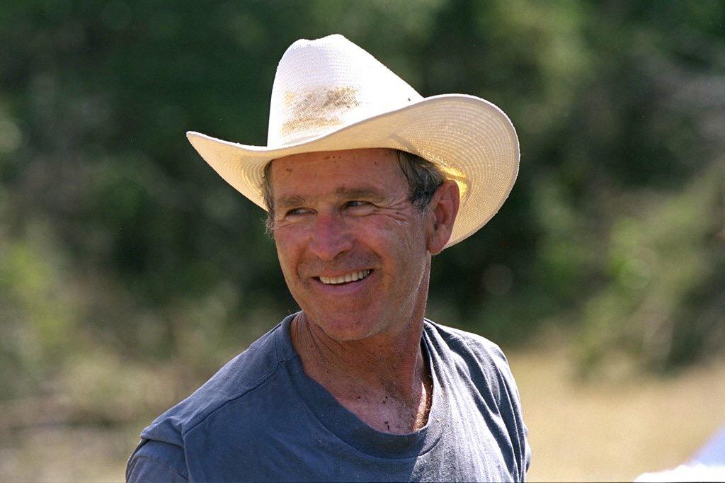 Happy 69th birthday to former president and always a texas fan George W bush   