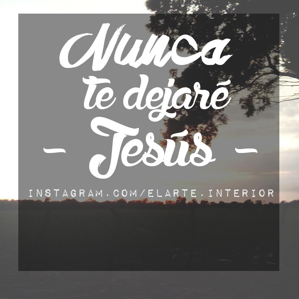 ElArteInterior's tweet photo. Jesús nunca nos abandonara.
#Jesús #NoTeAbandonare #ElArteIterior http://t.co/d8XEt7OqF4