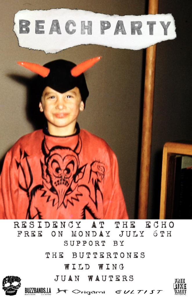 Tonight's the night! <a href="/TheEchoLA/">The Echo + Echoplex</a> with <a href="/TheButtertones/">SEE PINNED TWEET</a> <a href="/WildFuckingWing/">Wild Wing</a> and <a href="/JuanWauters/">Juan Wauters</a>  hosted by  <a href="/OrigamiVinyl/">Neil Schield</a>