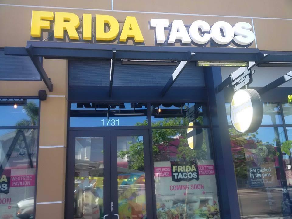 FRIDA TACOS Opens at Campus Village Pasadena at 1731 E Colorado Blvd