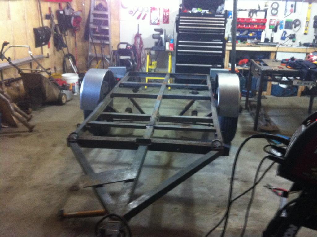 "It just needs one spot welded"....Right lol