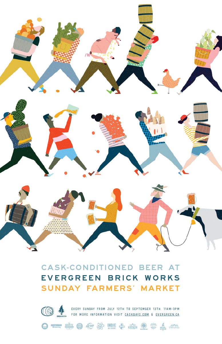 Cask Beer At @EvergreenCanada Brick Works Sunday Farmers' Market. Jul 12th - Sep 13th caskdays.com/blog/2015/7/6/… #oncask