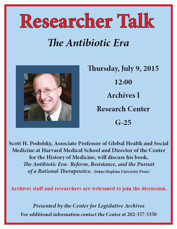 Us National Archives On Twitter Scott Podolsky Talks About - 