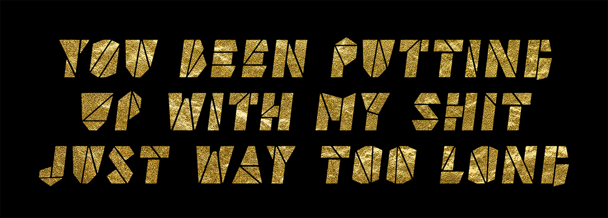 ForagePress's tweet image. Kanye West has a font waiting for him! yeezydisplay.com