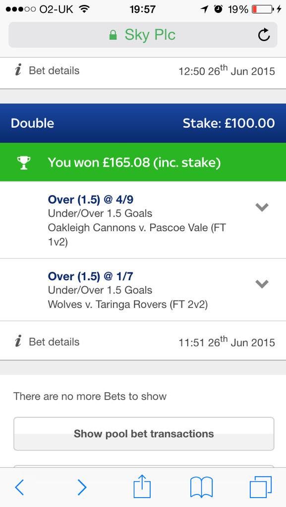 442_tips's tweet image. Think @SkyBet are upset that I've bashed them for the last week!!!