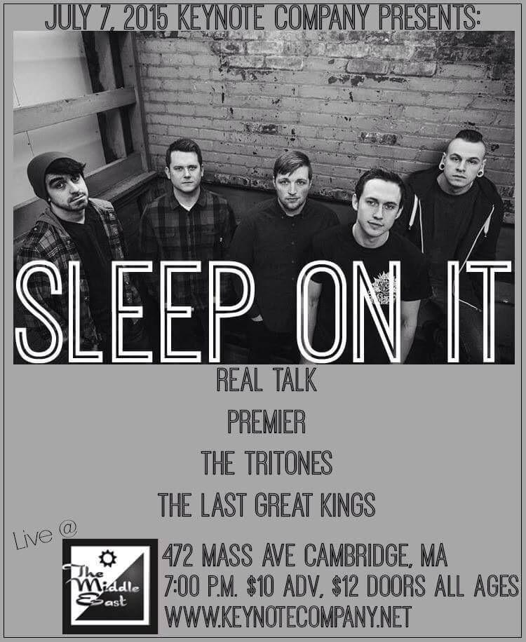 Tomorrow we'll be in Cambridge, who are we gonna see? 50% OFF Merch coupon with every presale we sell!