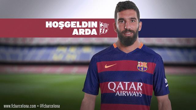 FC Barcelona &amp; klub Atlético Madrid telah mencapai kesepakatan untuk transfer <a href="/ArdaTuran10line/">Arda Turan Fan</a> .Selamat datang, Arda!