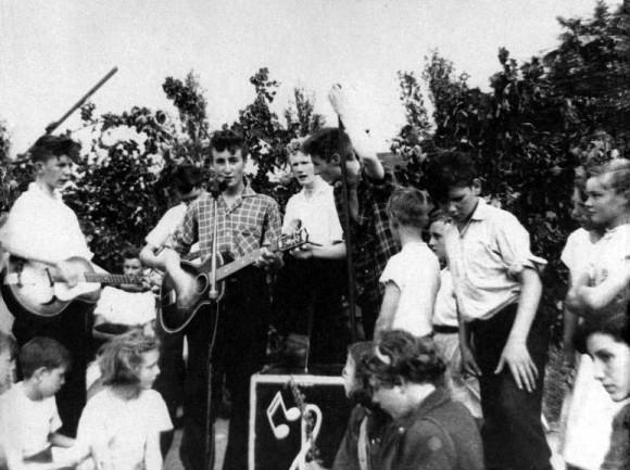 This is What John Lennon and Paul McCartney Looked Like  in 1957 