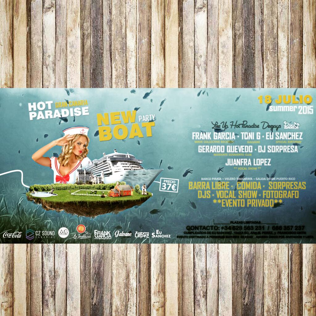 WePlayEvents's tweet photo. El #BoatParty de #HotParadise , ahora en el Barco Pirata de Gran Canaria. +INFO: 686 357 237. http://t.co/OvLE1WZzSu