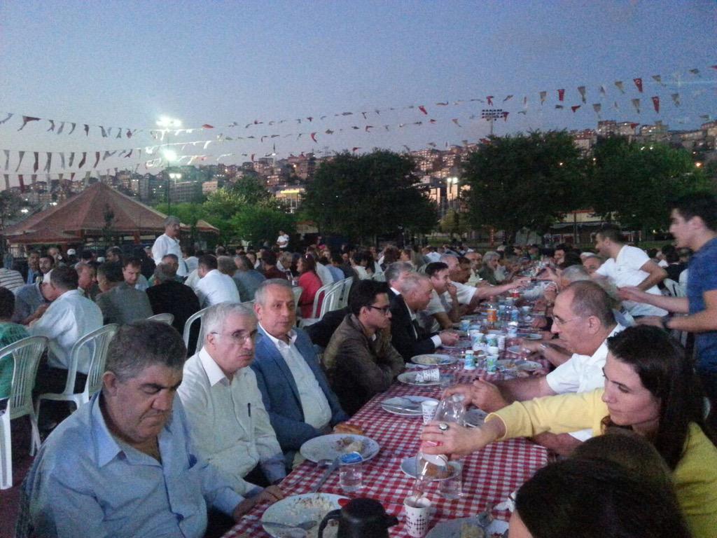 Federasyonumuzun düzenlediği iftara Katılan tüm hemşehrilerimize teşekkür ediyorum