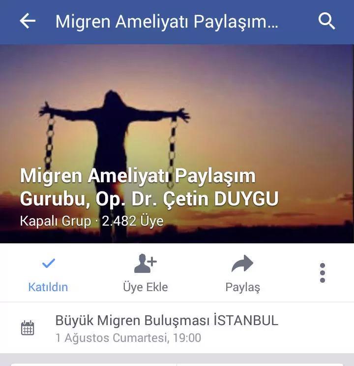 ar07lr's tweet photo. Migrende artik #gerisayım #migrençaresizdeğil sizde gelin aramıza katılın care varken çaresiz kalmyn@MigrenCerrahisi http://t.co/vb4R0O4O1u