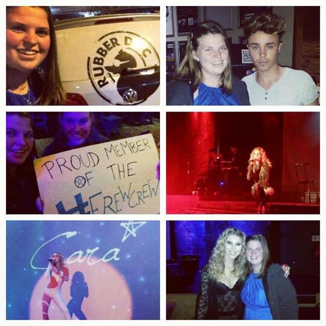 Ruthie_Music's tweet photo. Beki and I had a blast tonight at @CaraFrew 💜 Well done Cara and everyone involved!!! #FrewCrew #CaraLive http://t.co/neUp0fZbuM