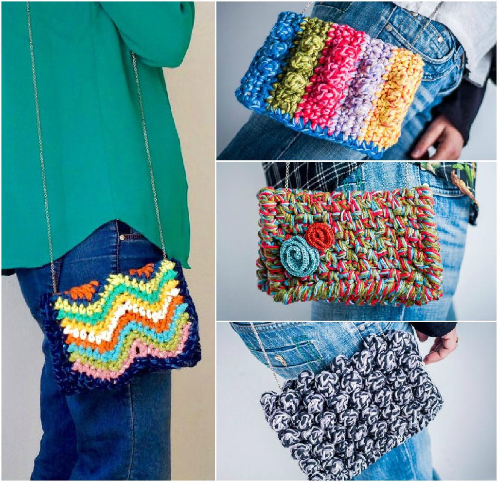 ¿Qué bolso nos llevaremos a <a href="/VejerWeFashion/">Vejer WeekendFashion</a>? ¿Colores, flores o básicos? ow.ly/PewqB #crochet #crocheting