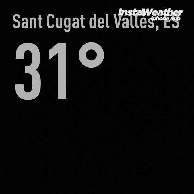 Menuda semanita.... Ya de noche y cuesta que las temperaturas bajen. Si seguimos así nos vamos todos a derretir 😱