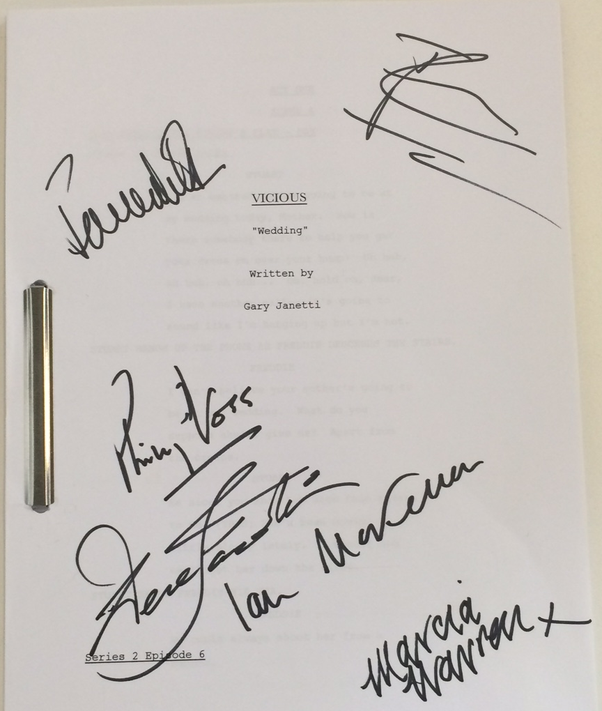 Vicious's tweet image. COMPETITION: ‘Series 2 Episode 6’ - Win this Signed Script!- Just RT to enter (T&amp;amp;C’s bit.ly/1HYb4ps) UK Only