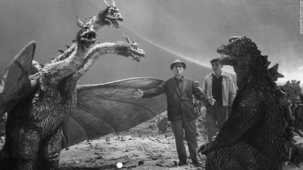 Eiji Tsuburaya FOTO con le sue creazioni