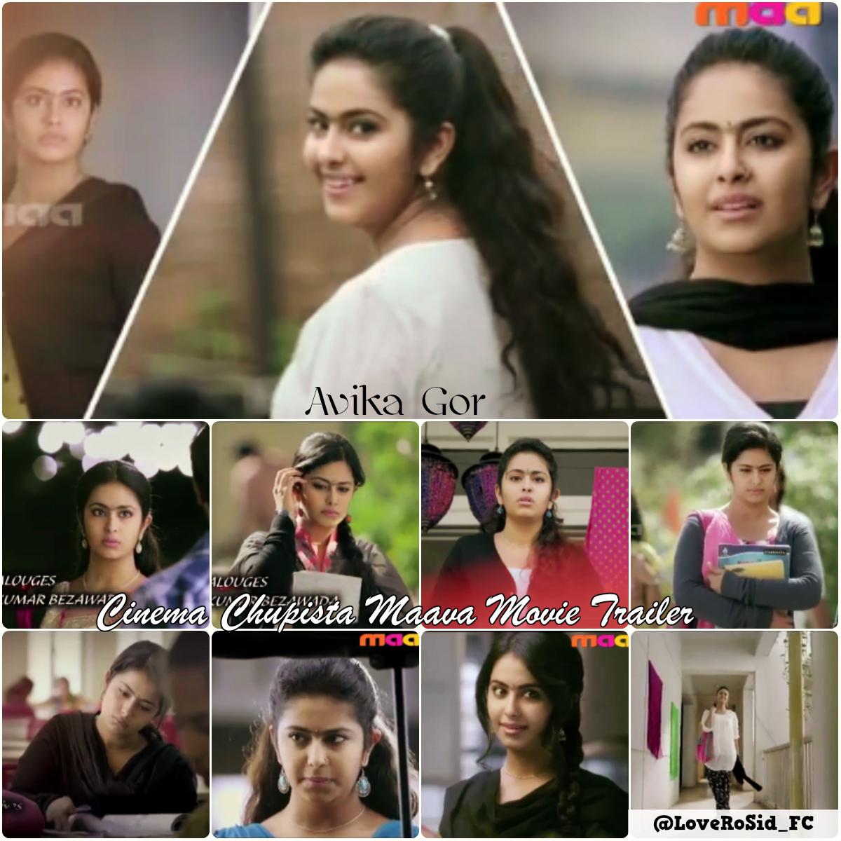 #Avika's #CinemaChupistaMaava Movie Trailer👌👍❤️
All d very best #Avika👍
youtube.com/watch?v=Rrv-7L…

@meavikasgor @MAATV