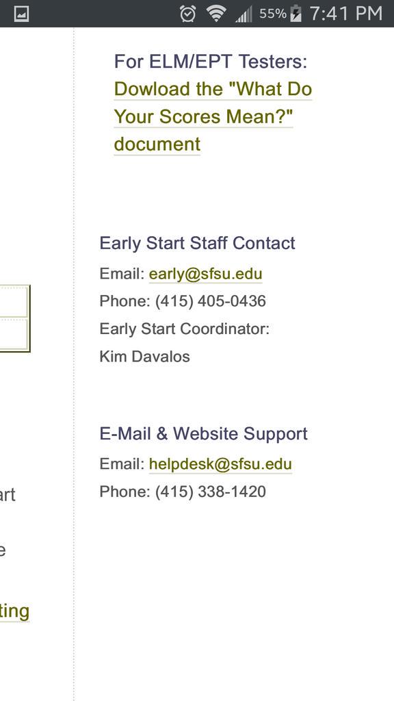 OL2015Jacky's tweet photo. @SFSU19 @sfsucuties @SFSUTURNUP for those taking an early start class some FAQs here &amp; contact info http://t.co/gaeB7I3XvW