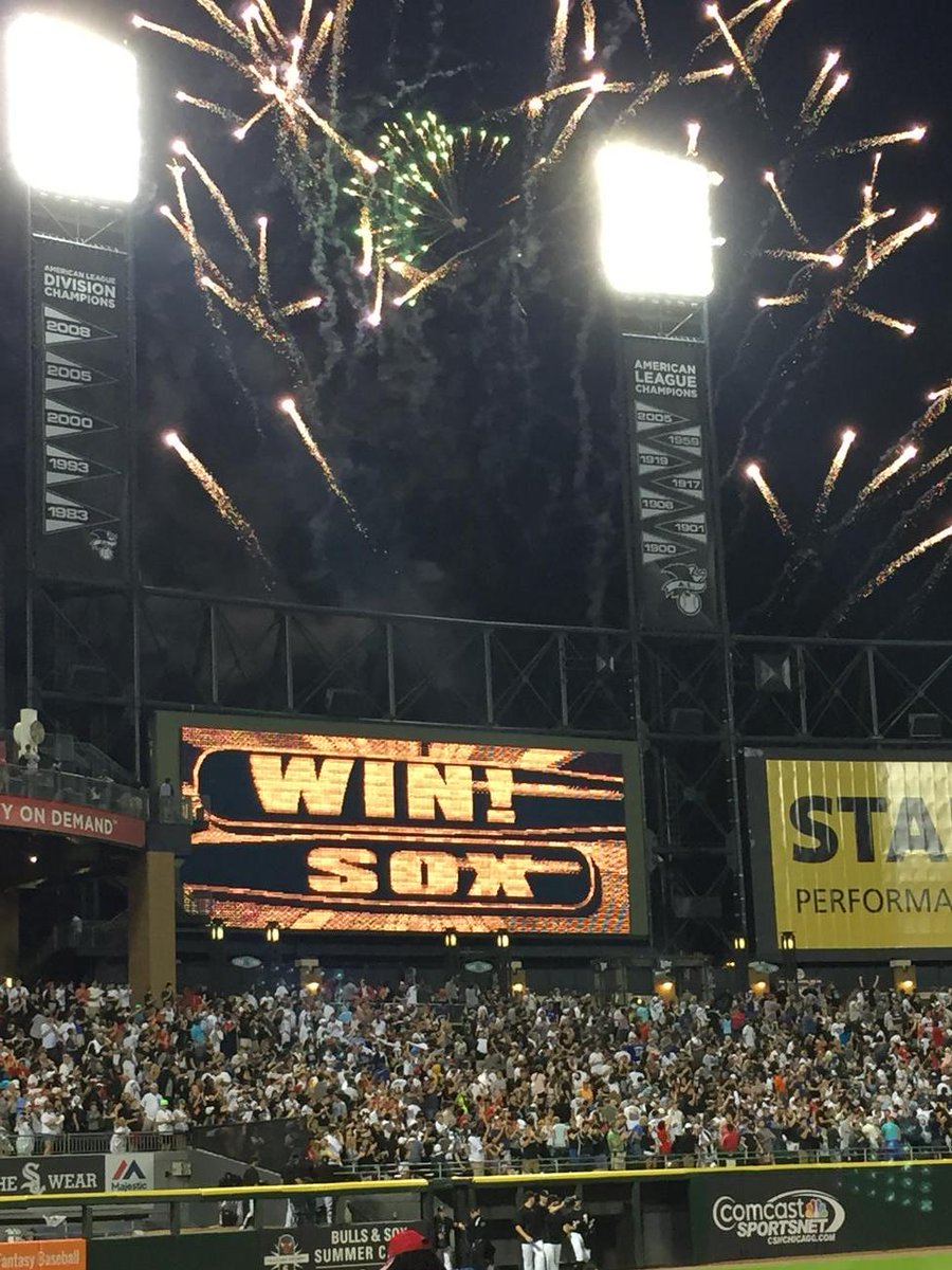 Great birthday!!!
Thanks White Sox!!