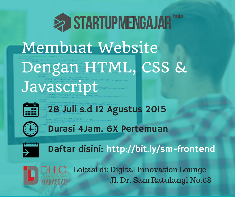 indigospace_mks's tweet photo. Kursus untuk menjadi seorang Front-End Web Developer, daftar disini: http://t.co/votxrAMfNw - @StartupMengajar http://t.co/csOPGSDBIt