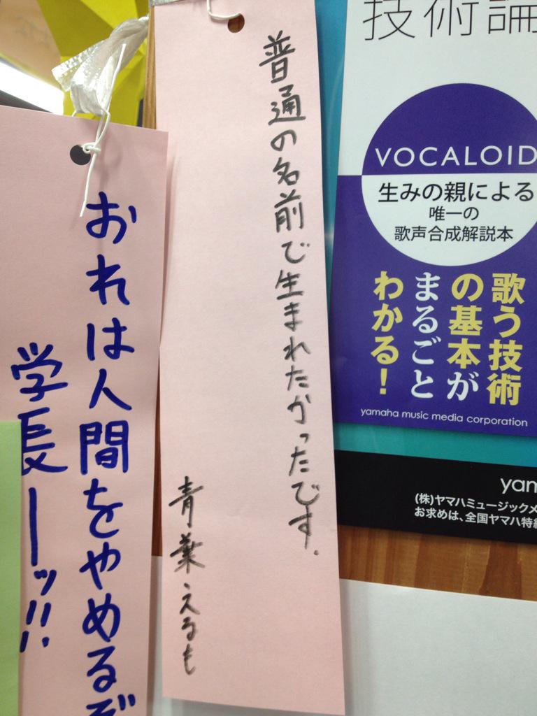 キラキラネームを持った人が七夕の短冊に書く切ない願い事 とその隣 Togetter