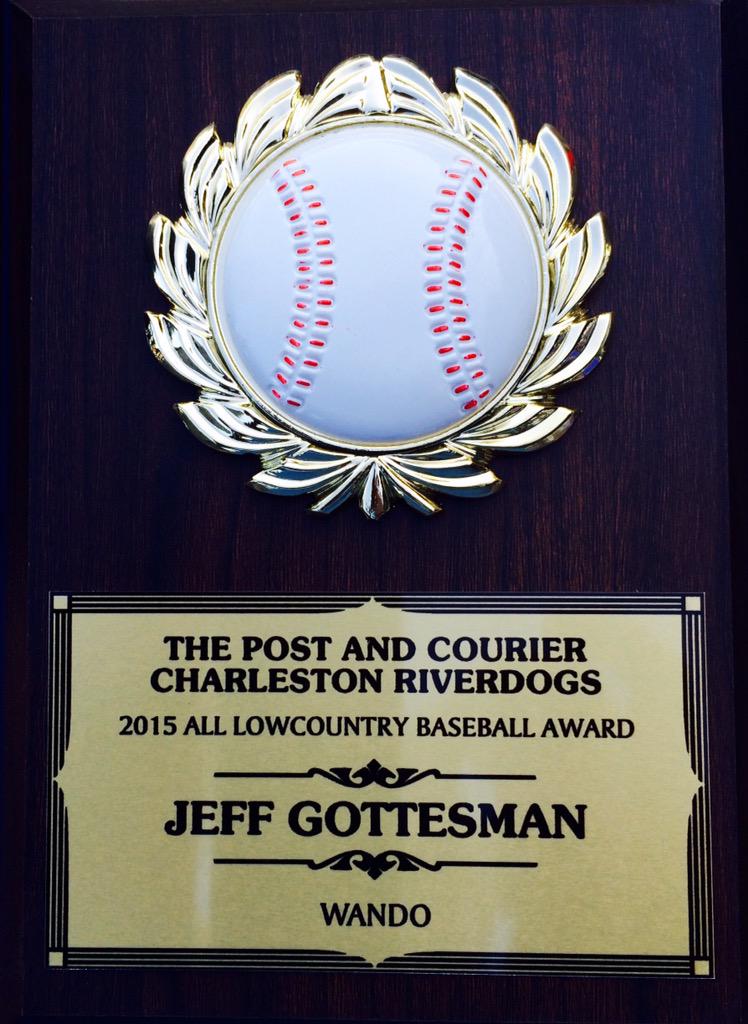 WandoBaseball's tweet image. Low Country Baseball Awards @ChasRiverDogs