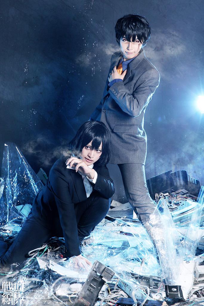 えるは Twitterissa コスプレ 血界戦線 チェイン りせ スティーブン えるは 冷血漢と狼オンナ Http T Co Tqa6m16qfm