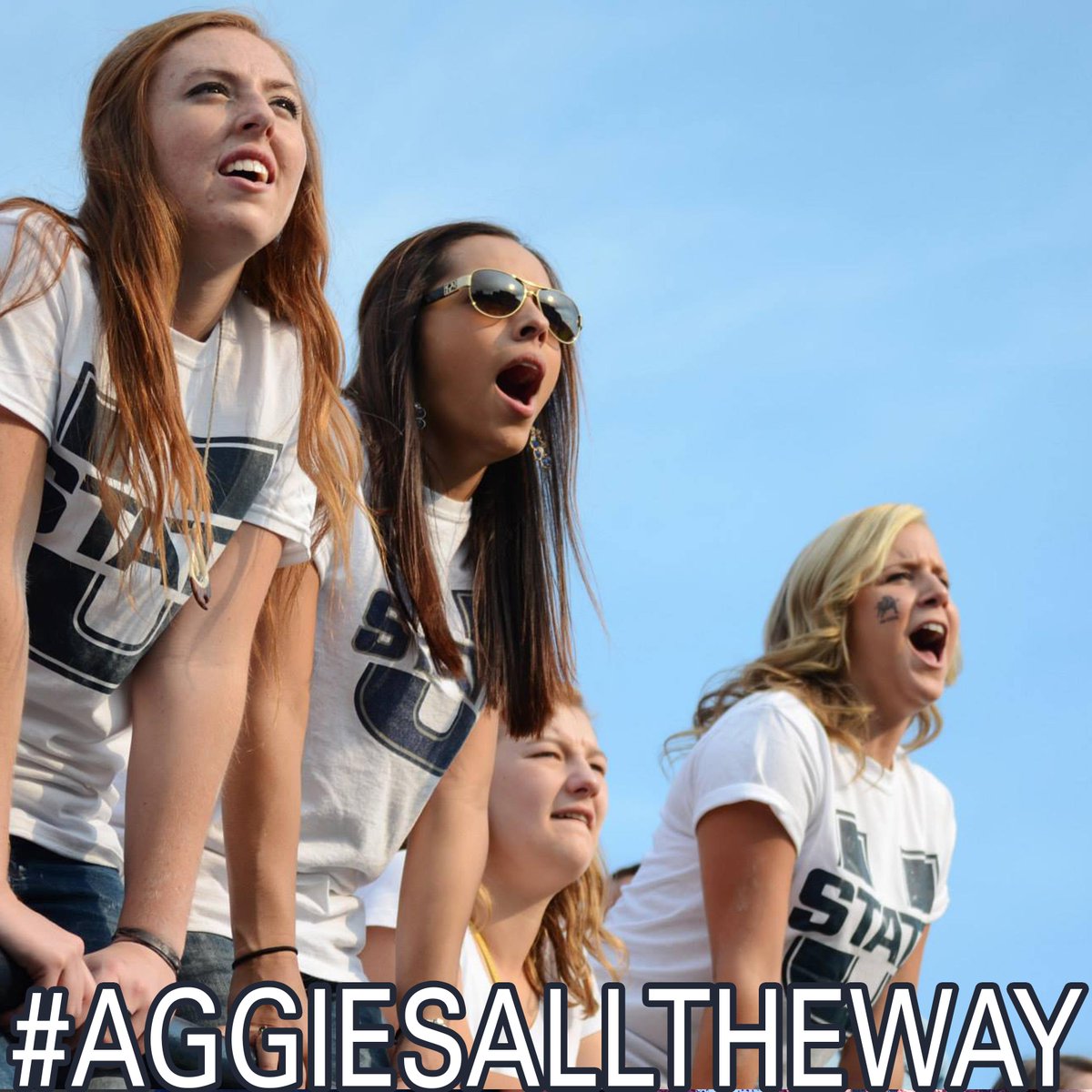 IT'S HERE!!! #AGGIESALLTHEWAY is your chance to win prizes for showing your Aggie pride! Visit bit.ly/1eA6KQp