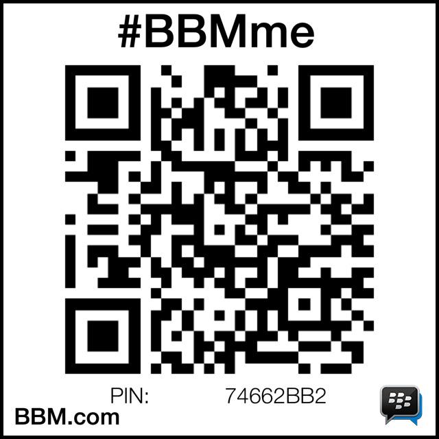 #BBMme PIN:74662BB2
pin.bbm.com/74662BB2