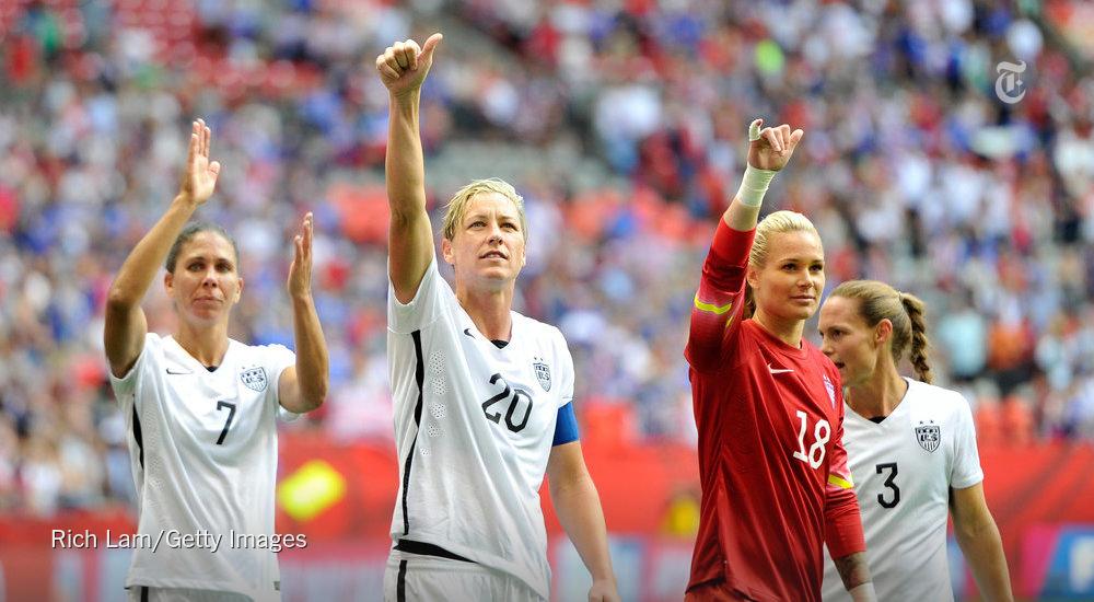 nytimes's tweet photo. “Leaving on top isn’t a bad thing.” U.S. women’s soccer team may lose some veterans http://t.co/sSkP56BgPj http://t.co/fEDlF672zN