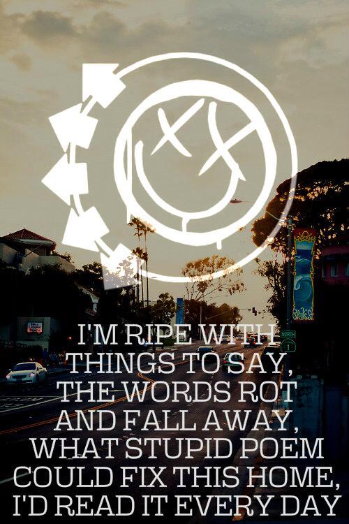 poppunk_lyrical's tweet photo. Blink 182 http://t.co/AZbFDBEFnd