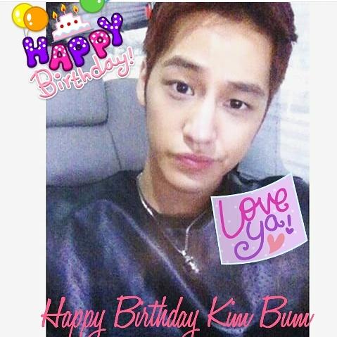 HAPPY BIRTHDAY KIM SANG BUM..   