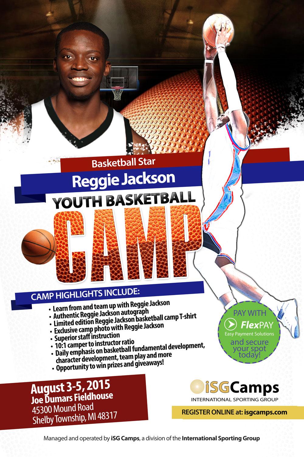 iSG Camps on Twitter "JDFieldhouse Reggie Jackson Youth Basketball