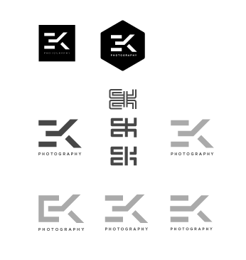 McCradyCreative's tweet photo. #MonogramMonday #EK #graphicdesign #logodesign http://t.co/SpVyDgs8xp