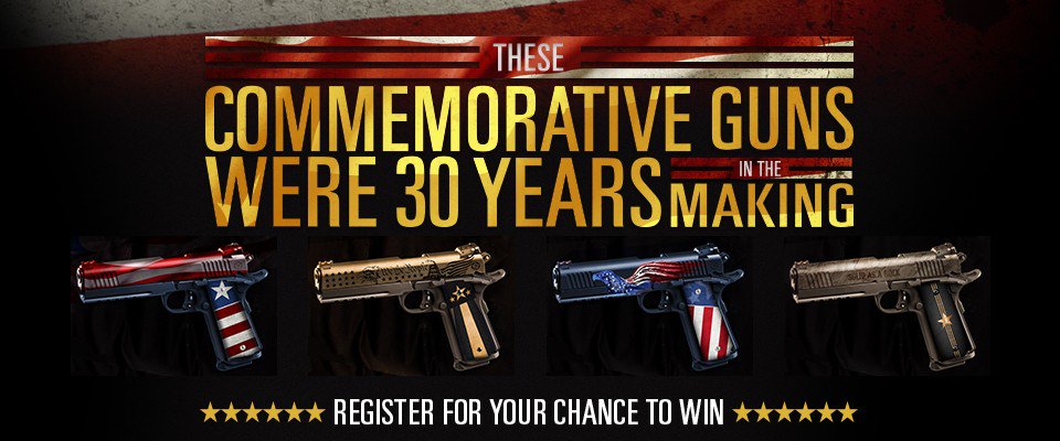 Win one of four special 30th anniversary <a href="/ArmscorRIA/">Armscor / Rock Island Armory</a> 1911s!
bit.ly/1cEZL7Y