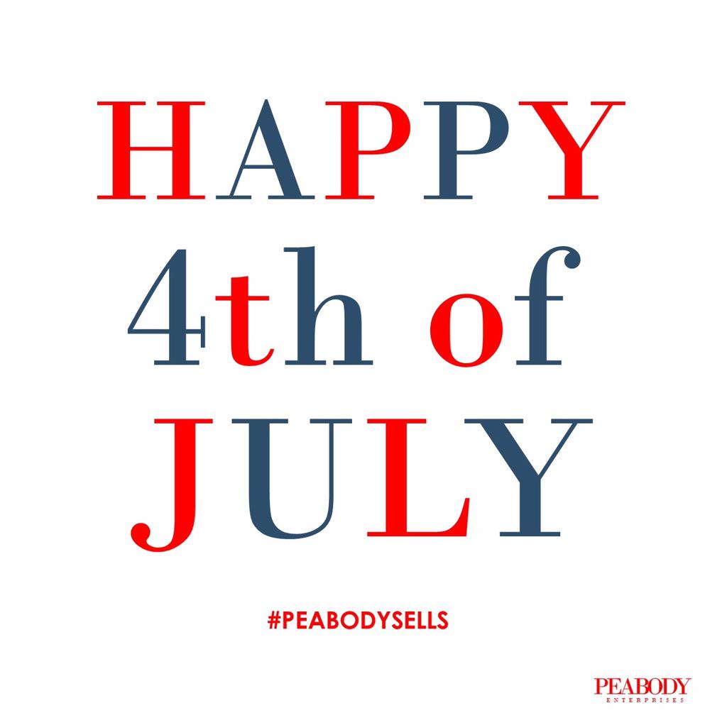 PEABODYEnt's tweet image. Hoping you all had a safe &amp;amp; happy 4th! God Bless America! 🇺🇸