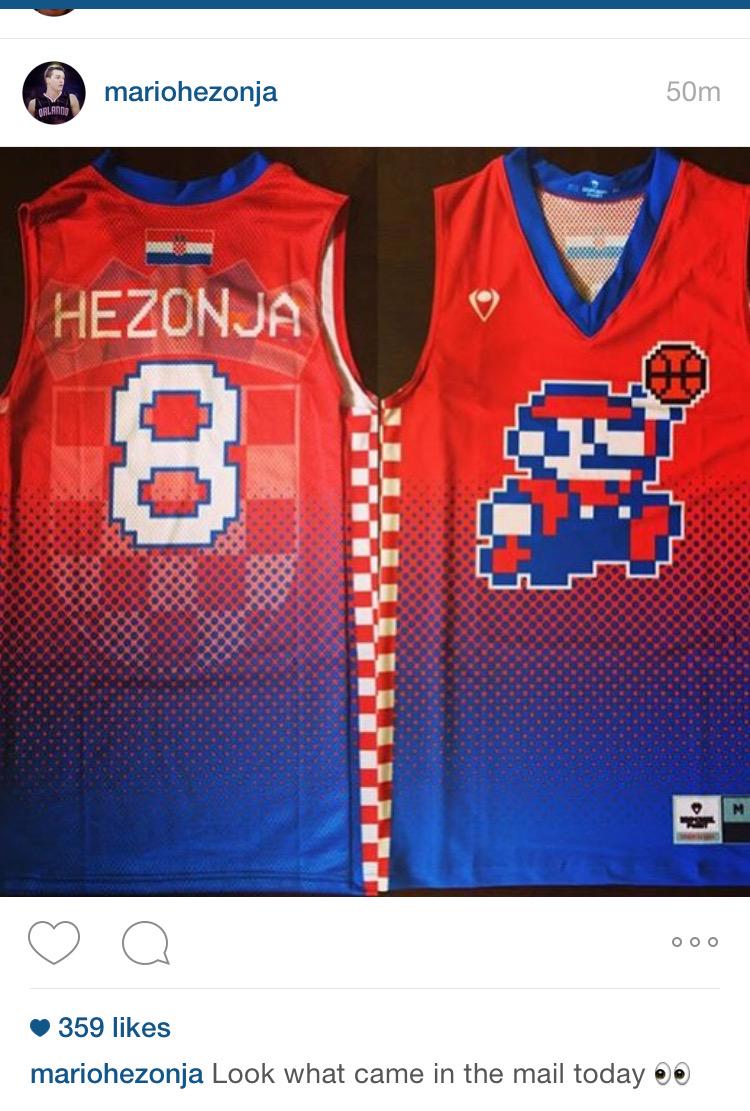 super mario jersey