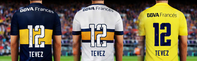 ZonaBoca's tweet photo. Finalmente Carlos #Tevez usará la camiseta número "12". Mejor número, ¡IMPOSIBLE! http://t.co/BHX61g0ggO