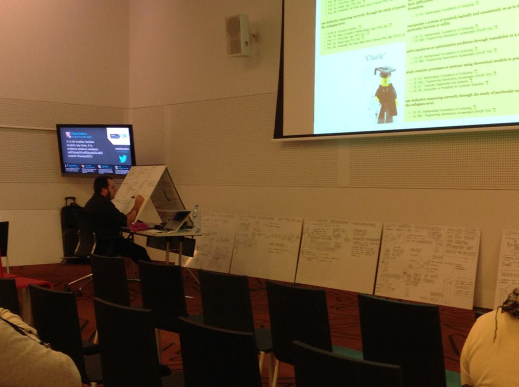 barretmj's tweet image. @HERDSA2015 resident artist documenting Keynote and speakers #innovativerepresentation #twitterfeeddistraction