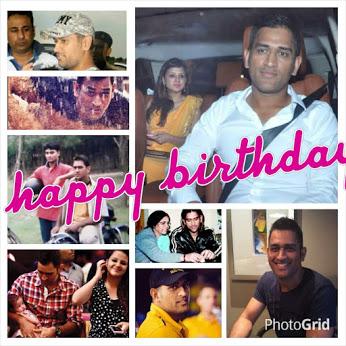 SarigaSari's tweet photo. Happy b'day @msdhoni #captaincool .. :D wishing u hv a grt yr wid sakshi &amp; ziva... <3 http://t.co/JHVq4kUgxW