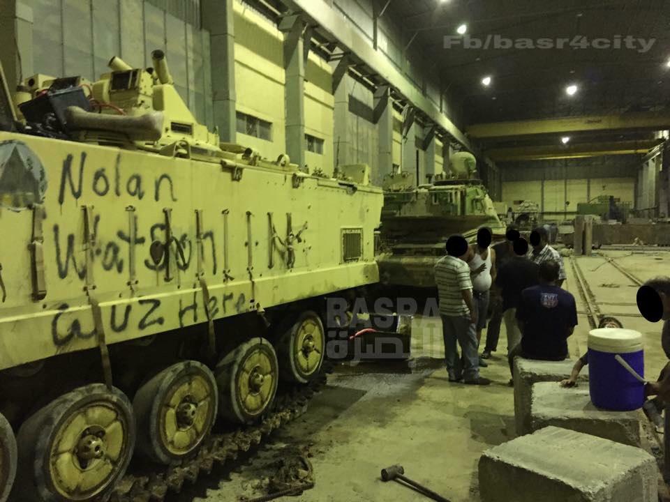 العراق...اعادة تأهيل دبابة الجيفتن CJS36ZSWoAAseRb