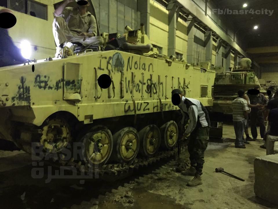العراق...اعادة تأهيل دبابة الجيفتن CJS36ZbXAAArisZ