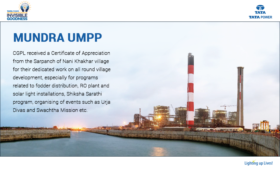 TataPower's tweet image. #Mundra #UMPP
