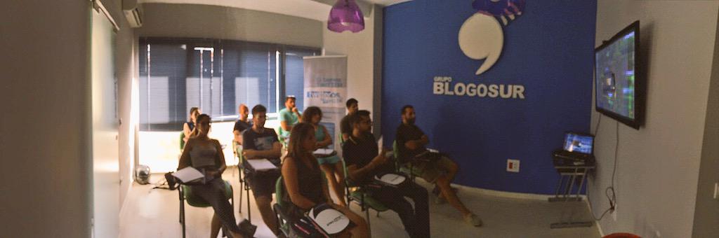 PPSantos_S's tweet photo. Comenzamos el Curso #CMBlogosur en @Blogosur ¡Un grupo muy diverso e interesante! http://t.co/SzELQCXFiK