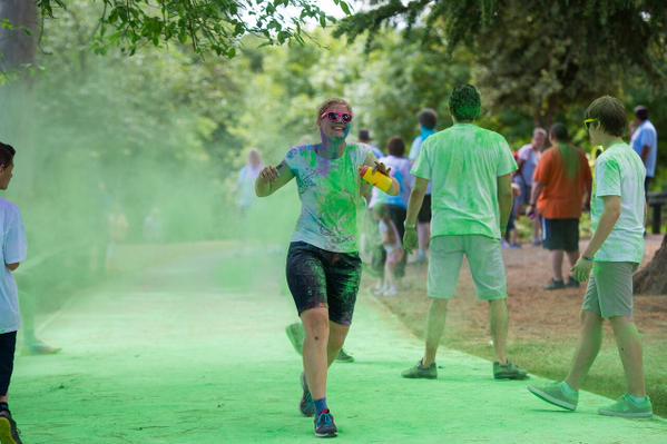 The first Bright for Sight Color run was a huge success in #Droitwich. Book now for #Redditch sightconcern.co.uk/colour-run