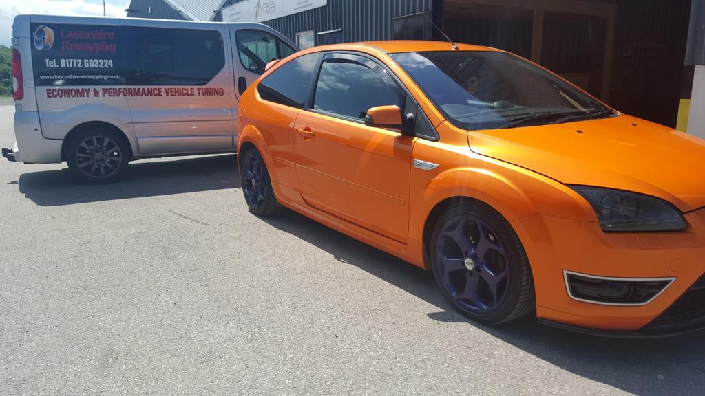 LancashireRemap's tweet image. Ford Focus ST being remapped. #engineremapping #focussttuning #decatexhaust #lancashire