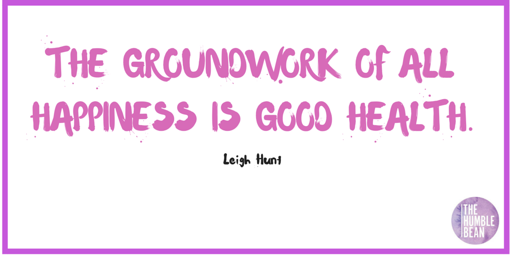 thehumblebeanau's tweet photo. What do you do to maintain good health and ensure you can experience happiness in life? #thehumblebean #vegan #health http://t.co/HHkiaFFS4S