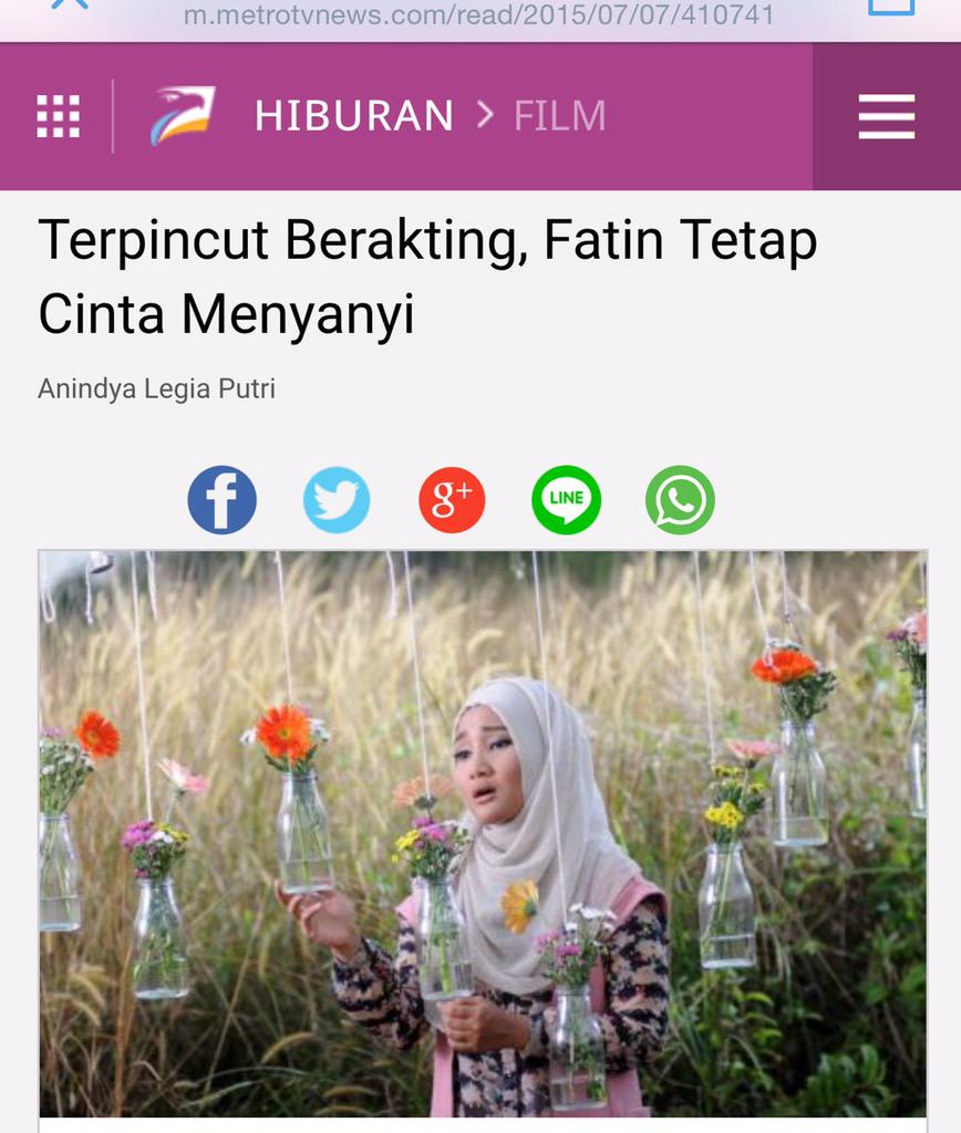 Terpincut Berakting <a href="/FatinSL/">Fatin Shidqia Lubis</a> Tetap Cinta Menyanyi. Via <a href="/Metro_TV/">METRO TV</a> 
-->m.metrotvnews.com/read/2015/07/0…
 " cek <a href="/yon_wahyu/">Yon Wahyuᅠᅠᅠᅠᅠᅠᅠᅠᅠᅠᅠᅠᅠᅠᅠᅠᅠᅠᅠᅠᅠᅠᅠᅠᅠᅠᅠᅠᅠᅠᅠᅠᅠᅠᅠᅠᅠᅠᅠᅠ</a>