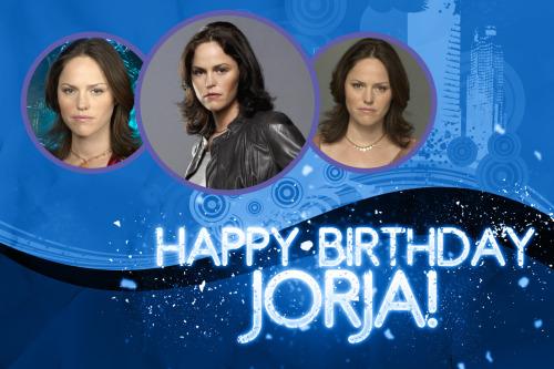 HAPPY BIRTHDAY TO WONDERFUL, BEAUTIFUUUUL AND AMAAAAZING JORJA FOX!!! I LOVE SO MUCH FOREEERVER!!!! 