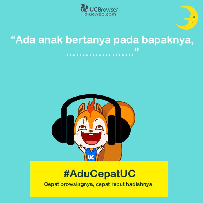 UCBrowserIndo's tweet photo. Sekarang isi seunik, sekreatif, secepat mungkin lirik lagu legendaris ini! #AduCepatUC http://t.co/yHWvizBdAg